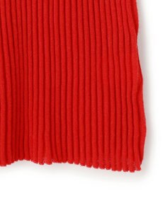 uncrave シアーストライプニット タートルトップス