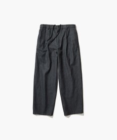 ATON LINEN WOOL TWILL | ルーズフィットパンツ - UNISEX