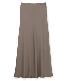 uncrave ライトダブルサテン バイアススカート