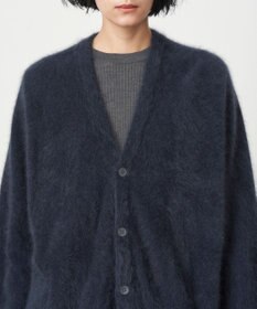 ATON ROYAL FUR CASHMERE | オーバーサイズカーディガン