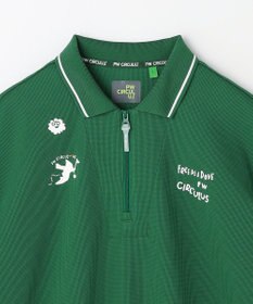 PW CIRCULUS 【WOMEN】ミニワッフル鹿の子ポロ ゴルフウェア レディース