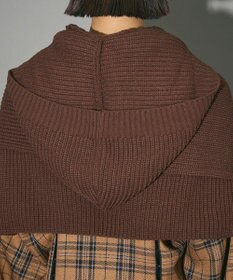 Green Parks フードマフラー＋ケープニット