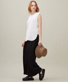 23区 【SACRA】トリアセサテン パンツ