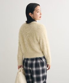 Green Parks ・Ｐｅｔｉｔ　Ｆｌｅｕｒ　シャギーニットカーディガン