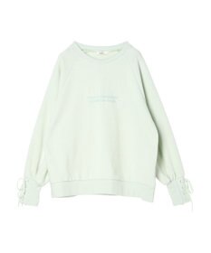 earth music&ecology 袖レースアップウラケプルオーバー