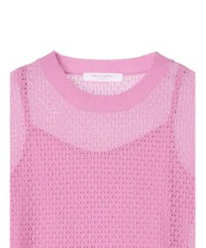 Green Parks ＳＥＴ２点　ラメすかしニット＋キャミソール