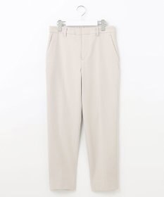 自由区 【裏起毛/撥水加工】TRギャバ テーパードパンツ