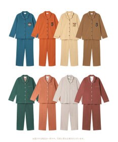 une nana cool 【2026年HAPPY BAG】une nana cool（開襟長袖パジャマ 2枚セット）