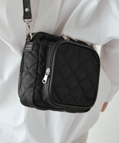 russet 【2025AW新作】キルティングスクエアショルダーバッグ(SF-257)