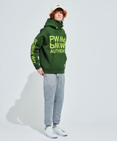 PW CIRCULUS 【NEWデザイン】【MEN】 LOGO graphic  デタッチャブルフーディー