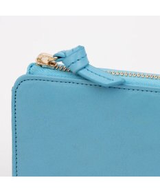 UNBILLION ペルケ perche / ドット型押しL字ロングストラップウォレット