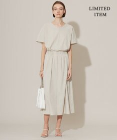 ICB L 【WEB限定・接触冷感・UVカット・洗える】アトラストリコット ワンピース