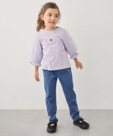 ANY KIDS 【洗濯機可能】ときめきストレッチ カットソーパンツ