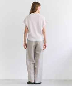 BEIGE， NADIA / ストレッチ スキッパーニット