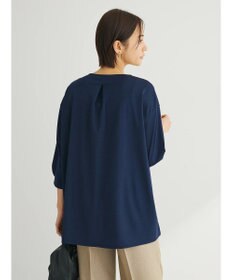 Green Parks バー付き７分袖ブラウソー