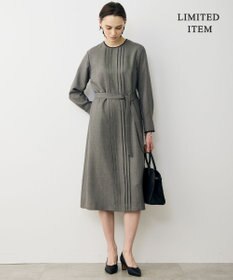 ICB L 【WEB限定】ツイードタックワンピース