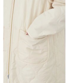 earth music&ecology ファー＆キルティングリバーシブルコート