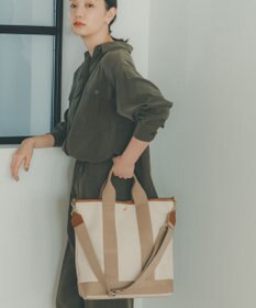 TOPKAPI 【Breath TOPKAPI】スコッチグレイン ネオレザー 縦型 A4 トート バッグ ショルダー付き L