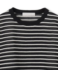 UNFILO シアーフォルムニット ボーダー