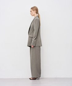 uncrave ウォッシャブルウールライクツイル ジャケット