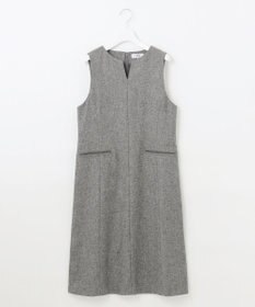 J.PRESS LADIES T/W シャブレーツイル ジャンパースカート