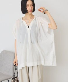 AMERICAN HOLIC フレンチスリーブスキッパーブラウス