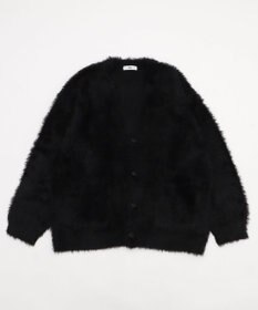WEGO 【2025秋冬新作/ユニセックス着用ITEM/SMLサイズ展開】フェザーニットカーディガン