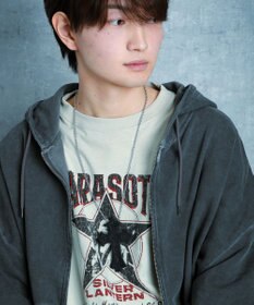 WEGO 【ユニセックス着用ITEM】MPUエンボスロゴクロスネックレス