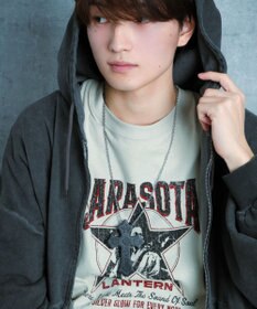 WEGO 【ユニセックス着用ITEM】MPUエンボスロゴクロスネックレス