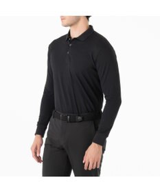 ZERO HALLIBURTON 【吸汗速乾・UVケア】鹿の子 ポロロングシャツ ZHG-A4A 1b 82851 ゴルフウェア