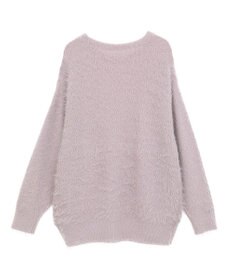 earth music&ecology モヘヤライクレースニット