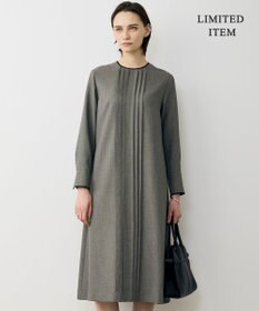 ICB L 【WEB限定】ツイードタックワンピース