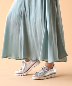 Dominic3 サイドジップレザースニーカー