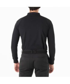 ZERO HALLIBURTON 【吸汗速乾・UVケア】鹿の子 ポロロングシャツ ZHG-A4A 1b 82851 ゴルフウェア