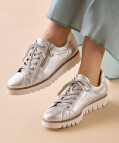 Dominic3 サイドジップレザースニーカー