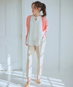 Feroux 美シルエットカラーテーパード パンツ