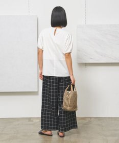 J.PRESS YORK STREET 【WOMEN】ファブリックヘムジャージ プルオーバー