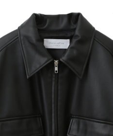 Green Parks フェイクレザージャケット
