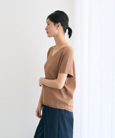 YECCA VECCA Vネックドルマンニット