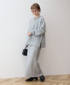 AMERICAN HOLIC クルーネックサイドドットポンチプルオーバー