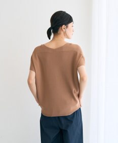 YECCA VECCA Vネックドルマンニット