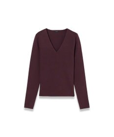 JOSEPH 【洗える】シルクストレッチVネックトップ