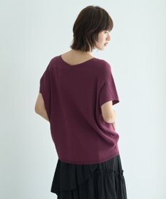 YECCA VECCA Vネックドルマンニット