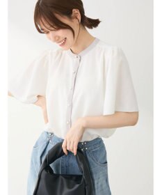 Green Parks ・ＥＬＥＮＣＡＲＥ　ＤＵＥ　バイカラーブラウス