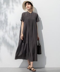 23区 L 【接触冷感/速乾性/洗える】エアリーブライトローン ワンピース