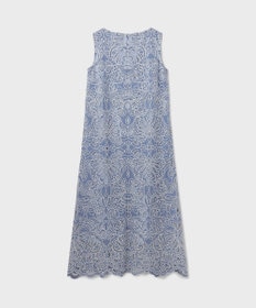 GRACE CONTINENTAL フラワーカットワークワンピース【限定カラー】