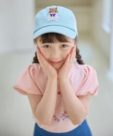 ANY KIDS スパンコール メッシュ キャップ