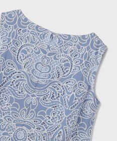 GRACE CONTINENTAL フラワーカットワークワンピース【限定カラー】