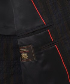 J.PRESS MEN J.PRESSアーカイヴパターン ダークチェックサッカー ジャケット