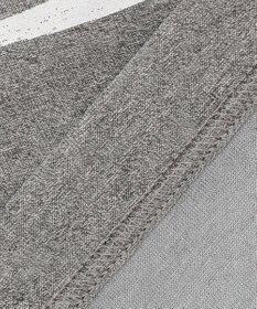 JOSEPH ABBOUD MOUNTAIN 【SPACE／UNISEX】スラブプレーティングボーダープリント Tシャツ